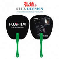 Eco-friendly Plastic PP Fans with Printed Logo for Promotional Giveaways (RPPPF-1)