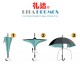 Waterproof Double Layer Reversed Advertising Umbrellas (RPGU-2)