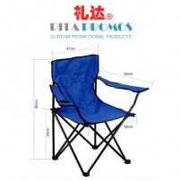 Outdoor Beach Lounge Folding Captain's Chair (RPFC-3B)