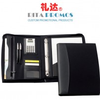 PU Leather Portfolio with Card Holders (RPP-4)