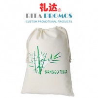 Custom Promotional Bamboo Fibre Drawstring Bags (RPBFDB-1)