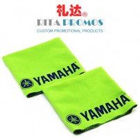 Microfiber Double-sided Suede Cloth with Imprinted Logo (RPMFC-005)