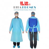 Disposable Isolated Half Gowns Protective Suits Environmental PE CPE PPE Apron (RPIGPHS-002)