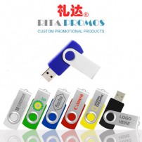 Custom Promotional Swivel USB Flash Drive/Stick (RPPUFD-1)